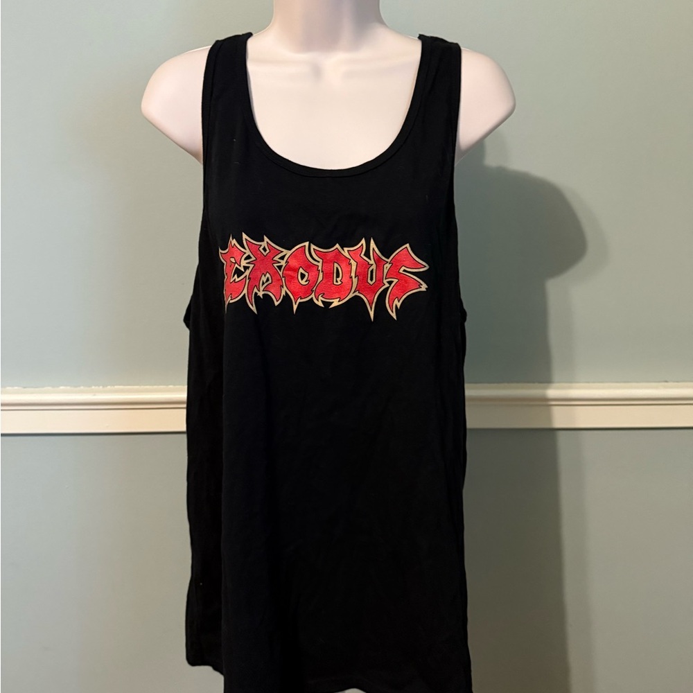 Exodus Black Tank Top